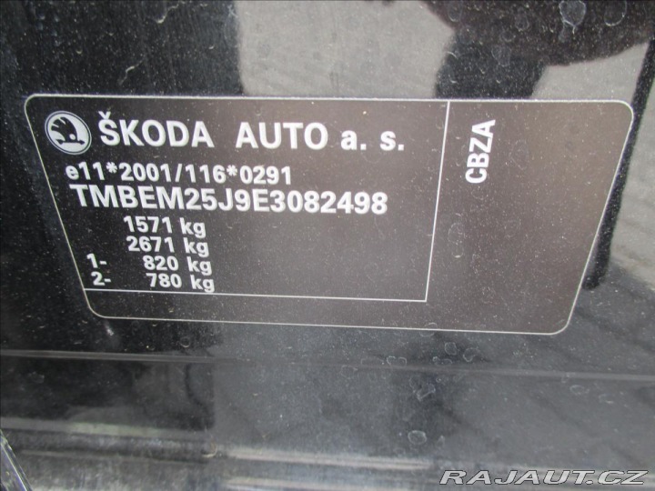 Škoda Fabia 1,2 TSI 63kW GLX Klima DP 2015