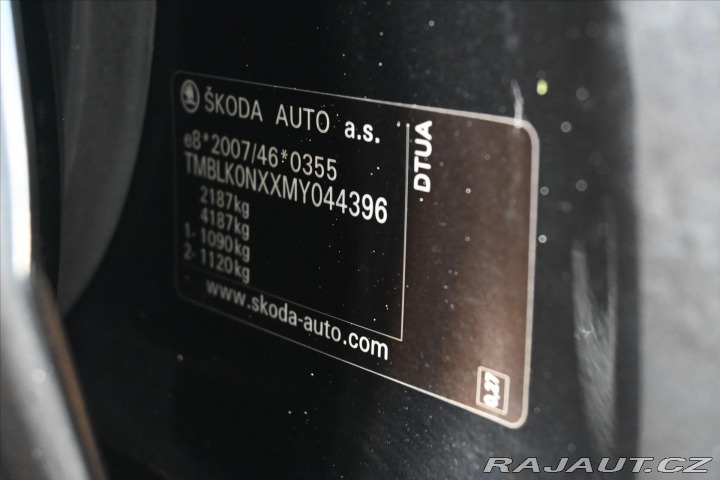 Škoda Octavia 2,0 TDI RS 147kW 4x4 DSG 2021