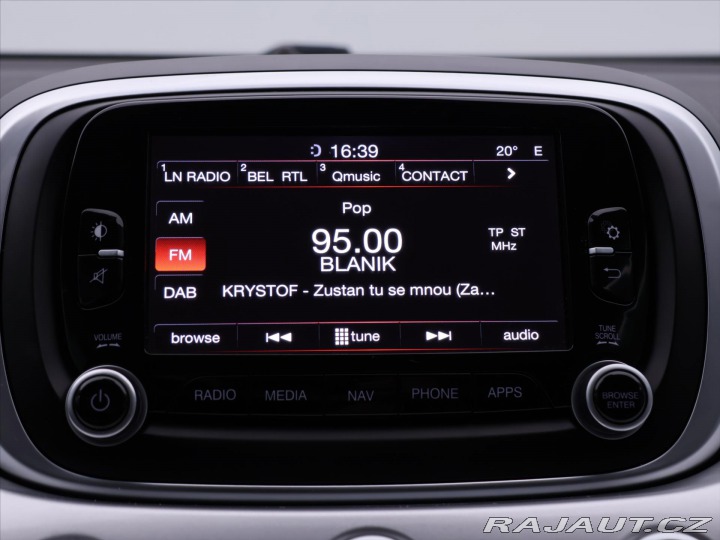Fiat 500X 1,6 i 81kW Xenon Navi Kůž 2017