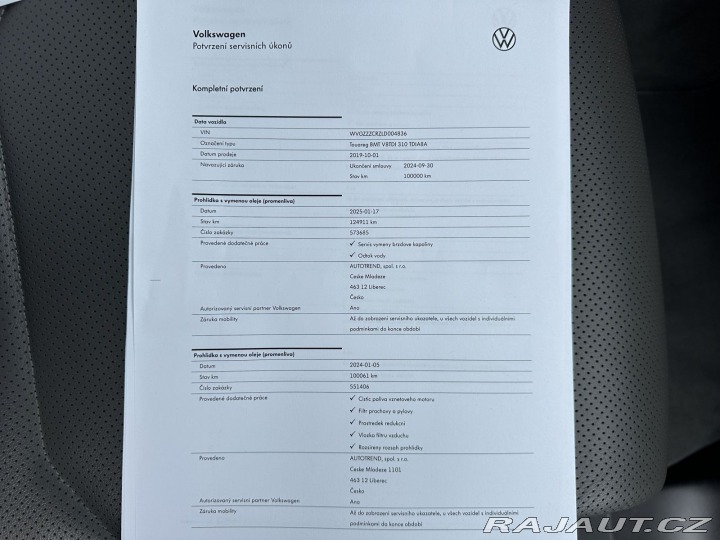Volkswagen Touareg 4,0TDI 310kw R-Line TAŽNÉ 2019