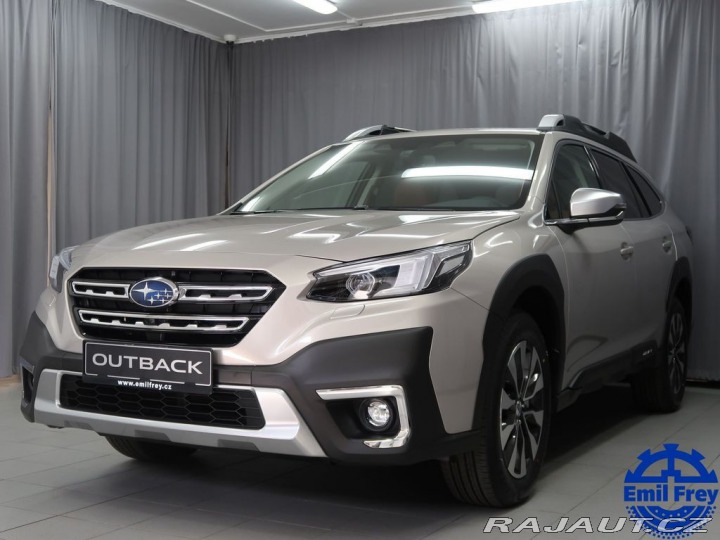 Subaru Outback TOURING+hnědá kůže. Dodán 2025