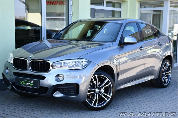 BMW X6 xDrive30d M-SPORT HUD ČR 2017