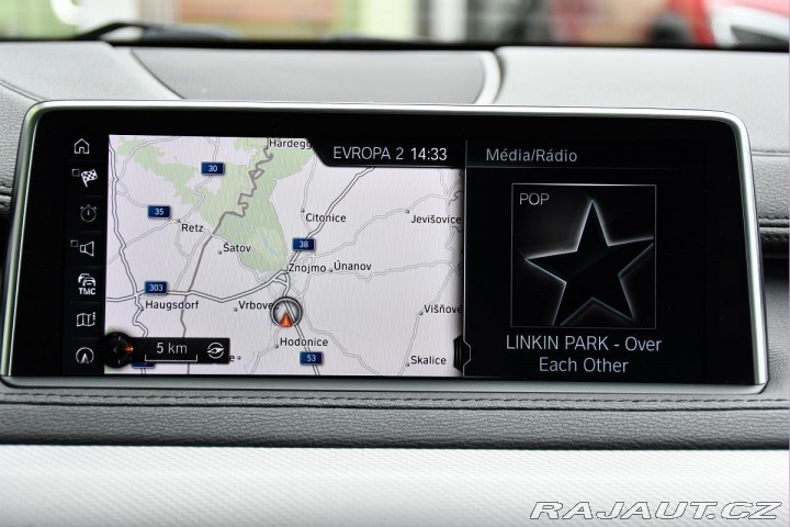 BMW X6 xDrive30d M-SPORT HUD ČR 2017