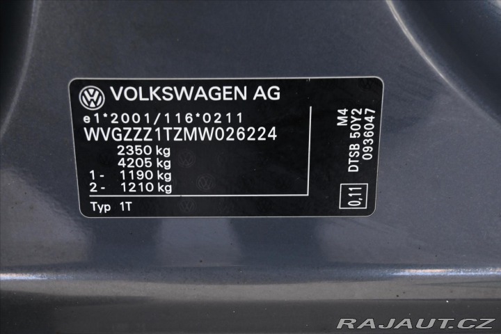 Volkswagen Touran 2,0 TDi 110kW DSG 7míst Z 2021