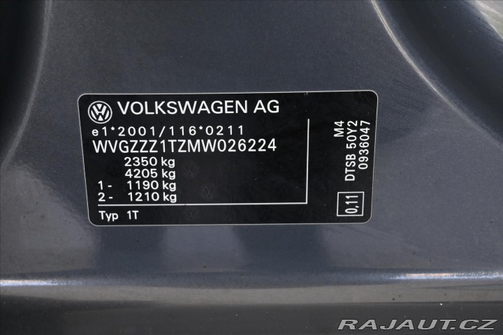 Volkswagen Touran 2,0 TDi 110kW DSG 7míst Z 2021