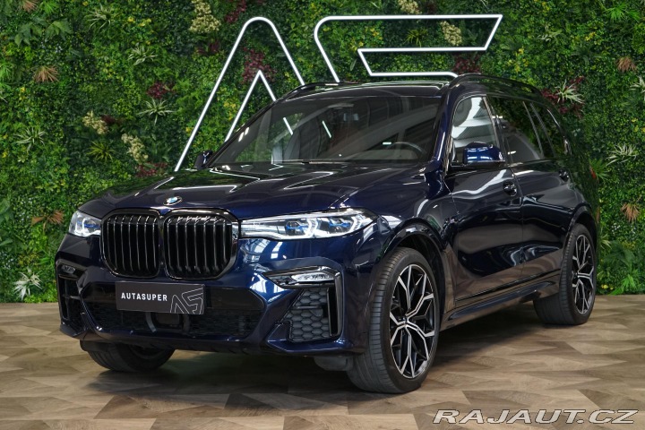 BMW X7 40d xDrive B&W Masáž 2021