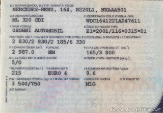 Mercedes-Benz M 3,0 ML 320 CDI 2005