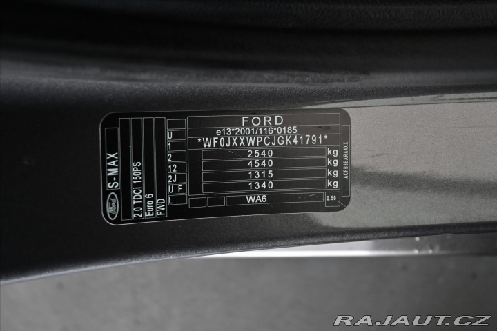 Ford S-MAX 2,0 TDCi 110 kW AT/6 TITA 2016