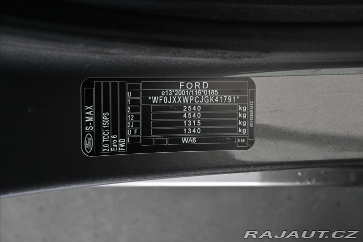 Ford S-MAX 2,0 TDCi 110 kW AT/6 TITA 2016