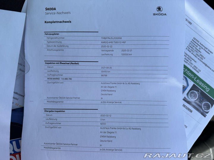 Škoda Karoq 1,0TSI 85kW DRIVE LED TAŽ 2020