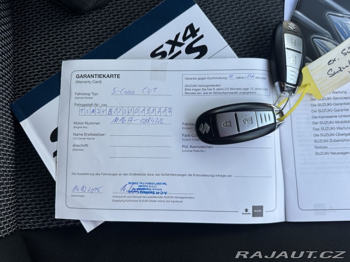 Suzuki SX4 S-Cross 1,6VVT 16V 88kW 4x4 AT 1. 2015