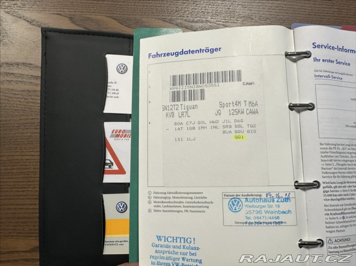Volkswagen Tiguan 2,0 TSI 170PS  Sport &amp 2008