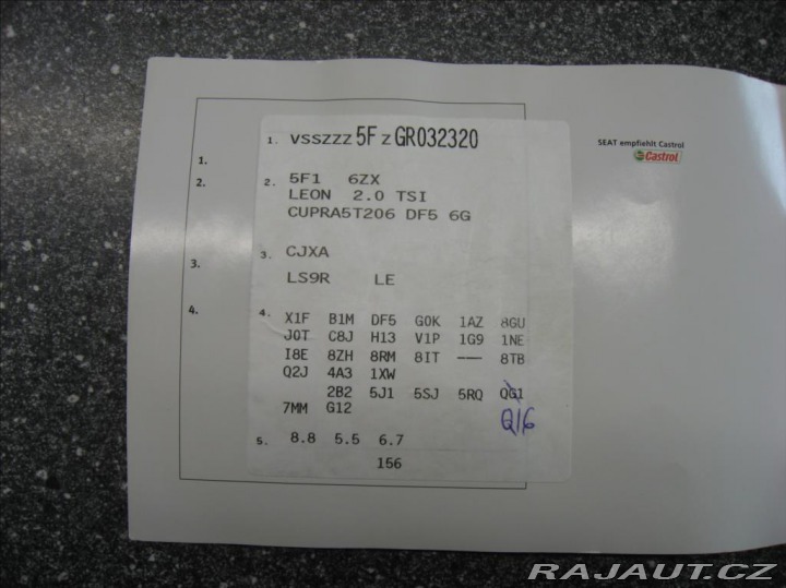 Seat Leon 2,0 TSI 280PS Cupra M/T 2015