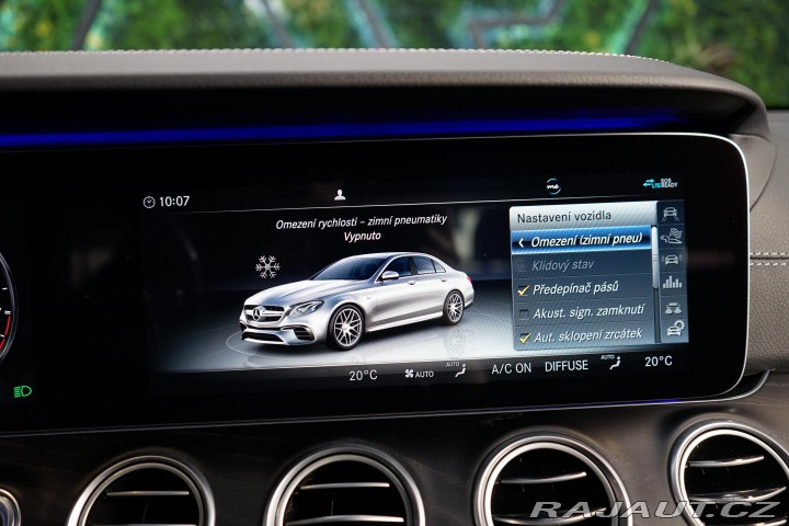 Mercedes-Benz E 63 AMG 4M+ Masáž AMG-Driv 2020