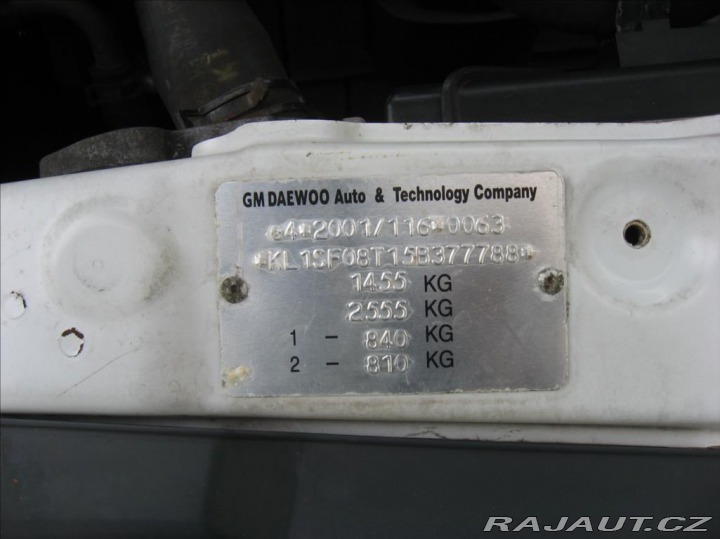 Chevrolet Kalos 1,2 72PS Spirit 2005