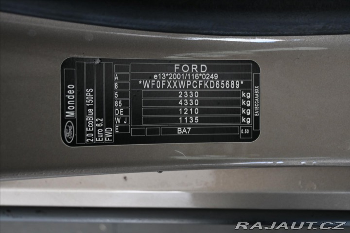Ford Mondeo 2,0 TDCi 110 kW AT/8*Tita 2019