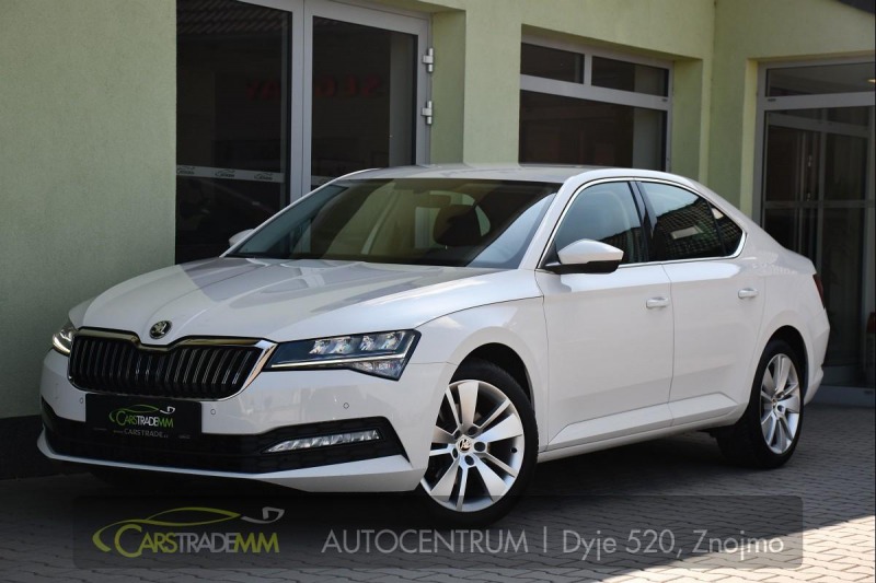 Škoda Superb 2,0TDi STYLE DSG ČR WEBAS