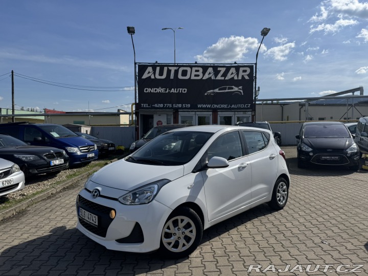 Hyundai i10 1,0 48 KW 1. MAJ ČR KM 2018