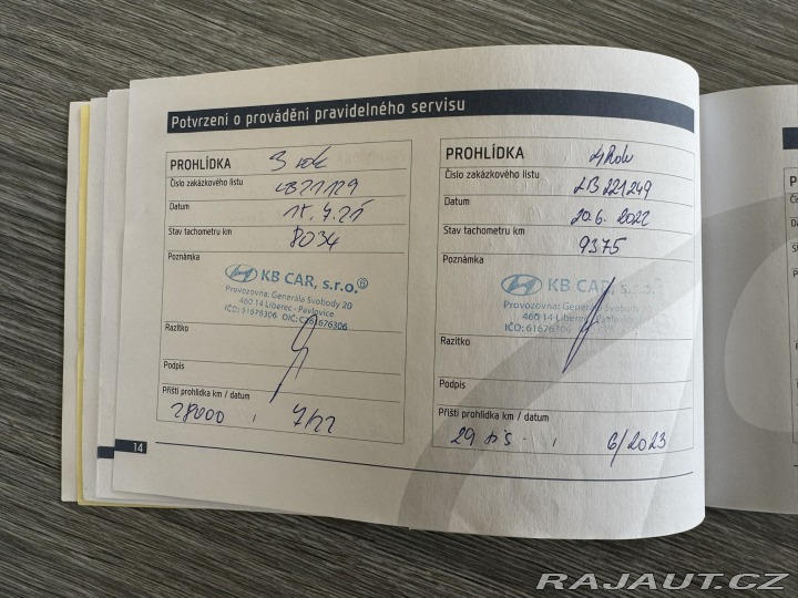 Hyundai i10 1,0 48 KW 1. MAJ ČR KM 2018