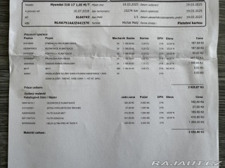 Hyundai i10 1,0 48 KW 1. MAJ ČR KM 2018