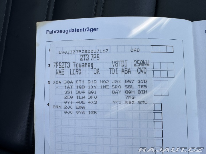 Volkswagen Touareg 4,2 TDI 250KW TAŽNÉ R-LIN 2011
