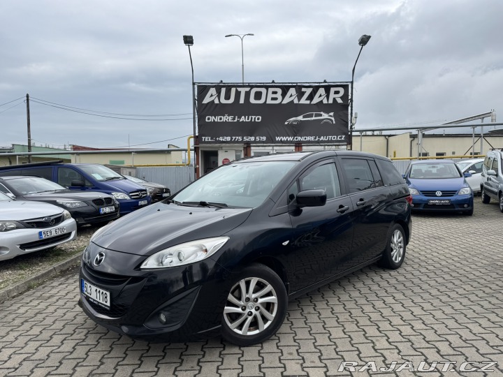 Mazda 5 7 MÍST 1,8i 85 KW KOLA 2010