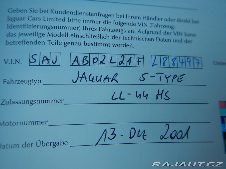 Jaguar S-Type 3.0 V6, 51000 KM!!! 2001