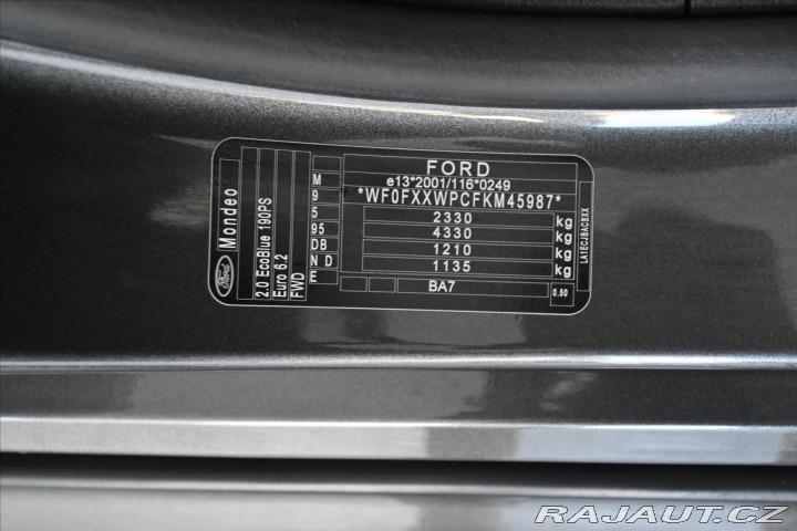 Ford Mondeo 2,0 EcoBlue 140kW *ST-Lin 2020