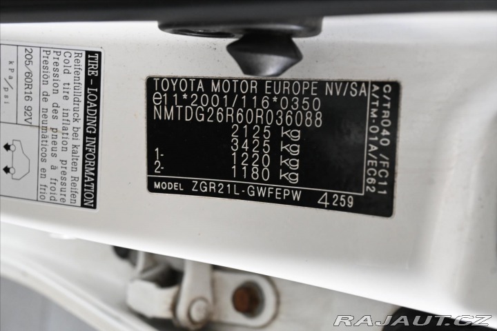 Toyota Verso 1,8 Valvematic 108kW *Taž 2011