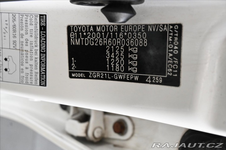 Toyota Verso 1,8 Valvematic 108kW *Taž 2011