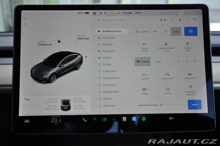 Tesla Model 3 Long Range AWD REZERVACE 2021