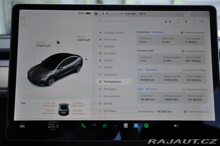 Tesla Model 3 Long Range AWD REZERVACE 2021