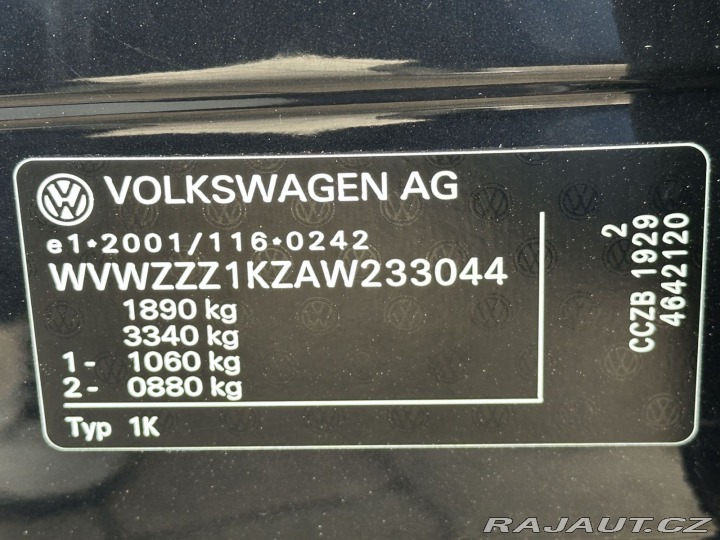 Volkswagen Golf GTI 2,0TSI 155kW DSG SERV 2009