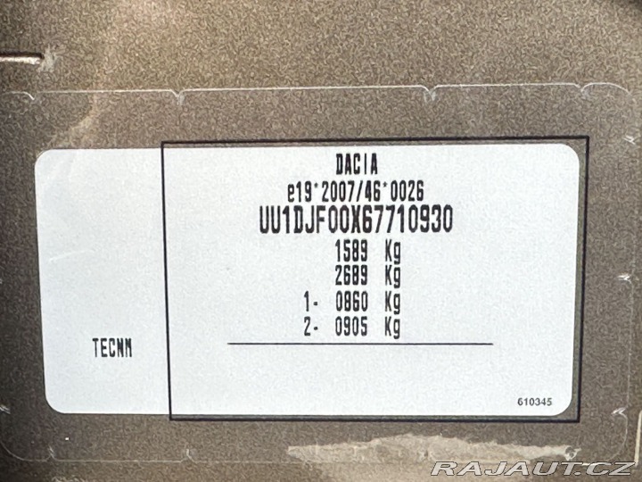 Dacia Logan 1,0TCe 67kW LPG TAŽNÉ 1.M 2021