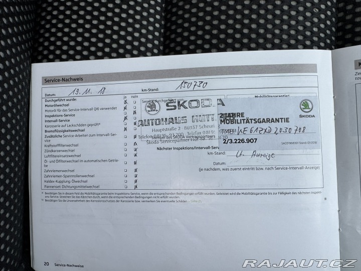 Škoda Octavia SCOUT 4X4 2,0 TDI 103 KW 2012