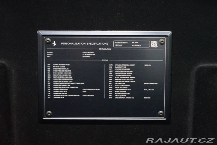 Ferrari 488 PISTA*LIFT*CARBON*NAVI*ZÁ 2020