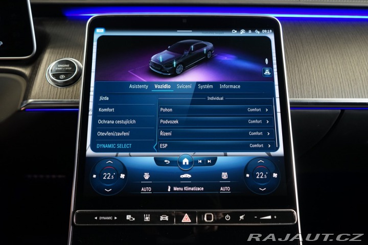 Mercedes-Benz S AMG*MBUX*MASÁŽ* 2021