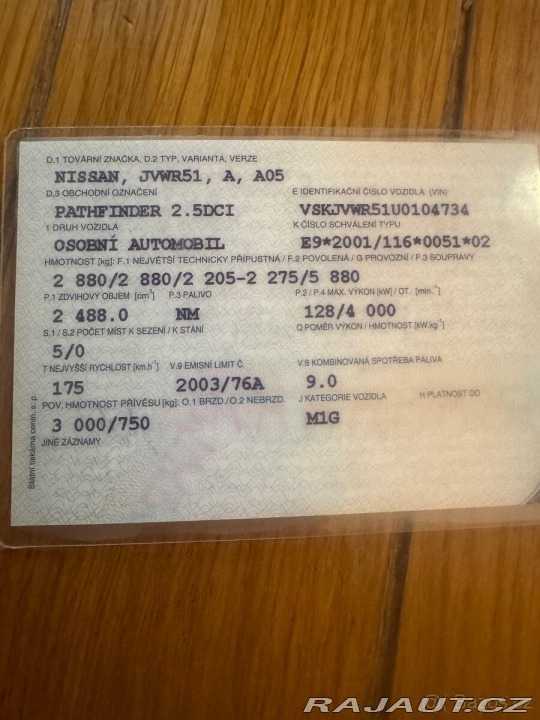 Nissan Pathfinder 2,5 dci rv.2006 2006