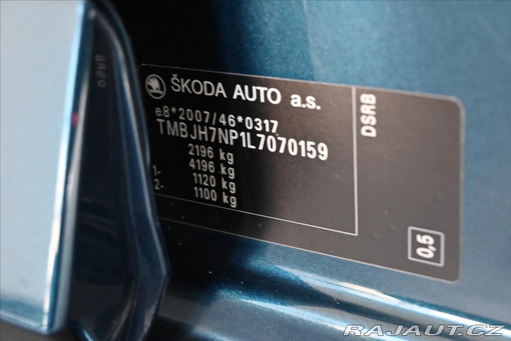 Škoda Superb 2,0 TDi 110kW DSG *Style* 2020