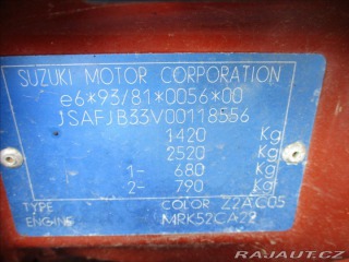 Suzuki Jimny 1,3 i 59kw 4x4 tažné 1999