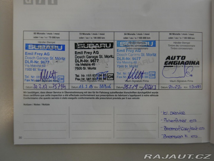 Subaru Outback 3,6R AWD Automat REZERVAC 2011
