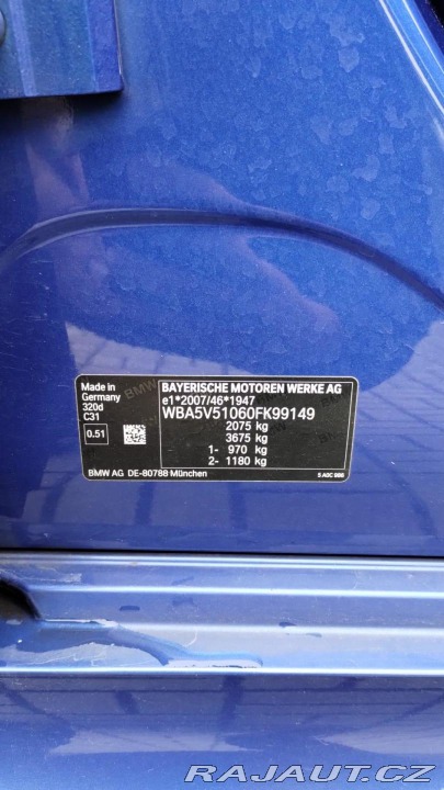 BMW 3 2,0 320D 140 KW VŮZ PŘIPR 2021