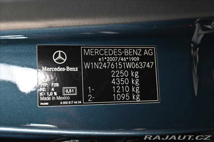 Mercedes-Benz GLB 2,0 220d 140 kW 8G-DCT 4M 2020