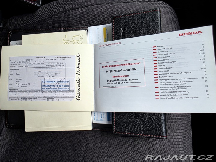 Honda CR-V 2.0i V-Tec 4x2-HEZKÝ STAV 2013