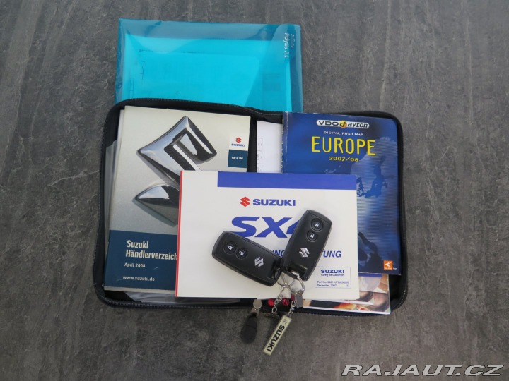 Suzuki SX4 1.6VVT,navi,klima,výhřev, 2009