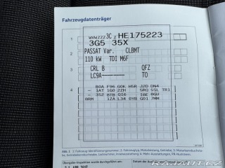 Volkswagen Passat 2,0 TDI 110KW BEZ AD BLUE 2017