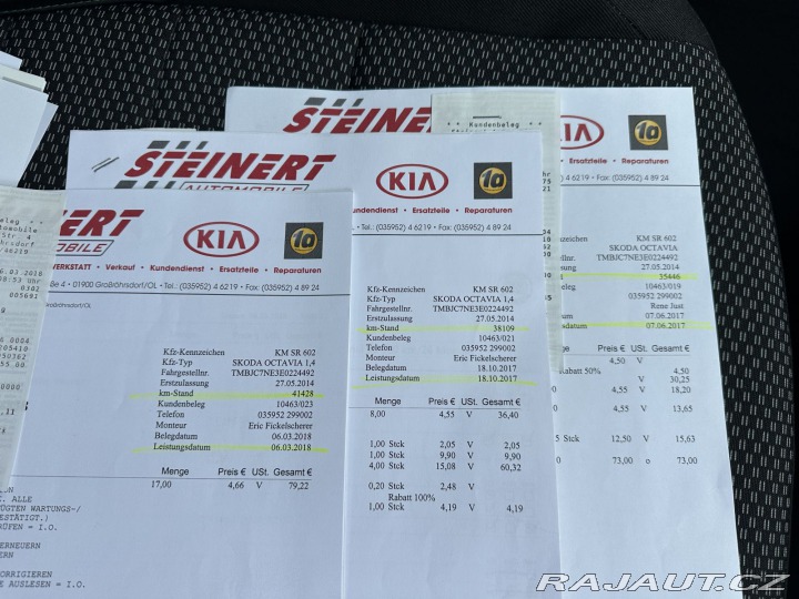 Škoda Octavia 1,4TSI 103kW 1.MAJITEL WE 2014