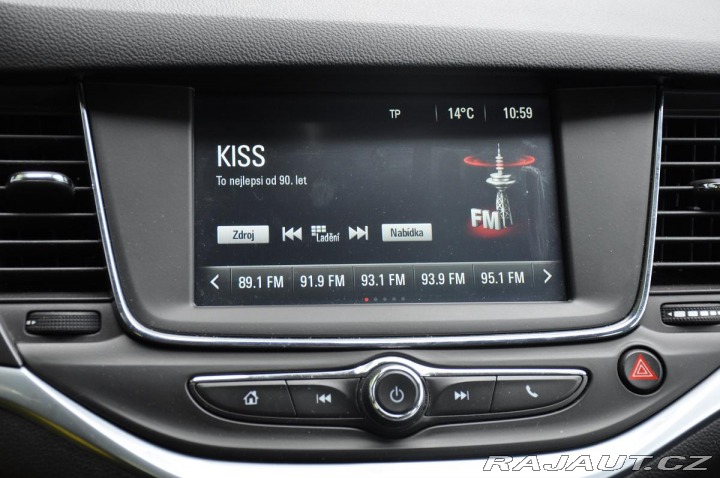 Opel Astra 1.4T CARPLAY 2XKOLA ČR 2016