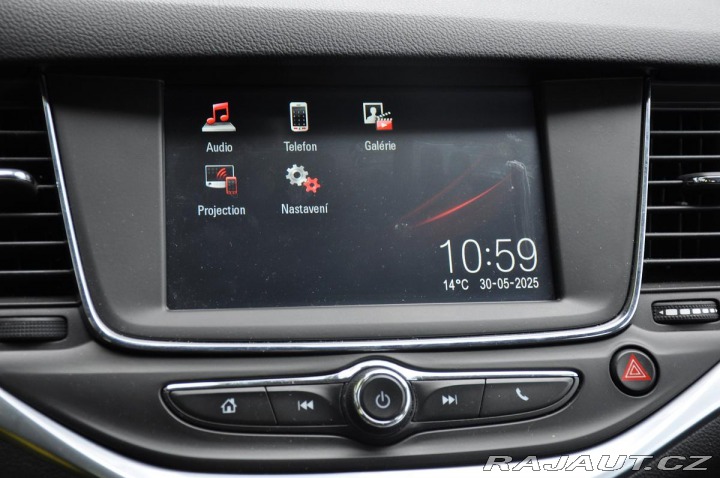 Opel Astra 1.4T CARPLAY 2XKOLA ČR 2016