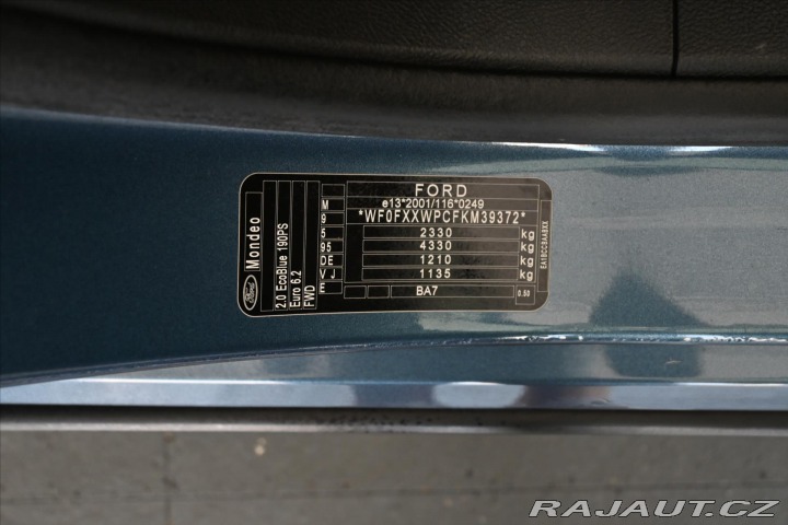 Ford Mondeo 2,0 EcoBLUE 140 kW*AT/8*T 2019